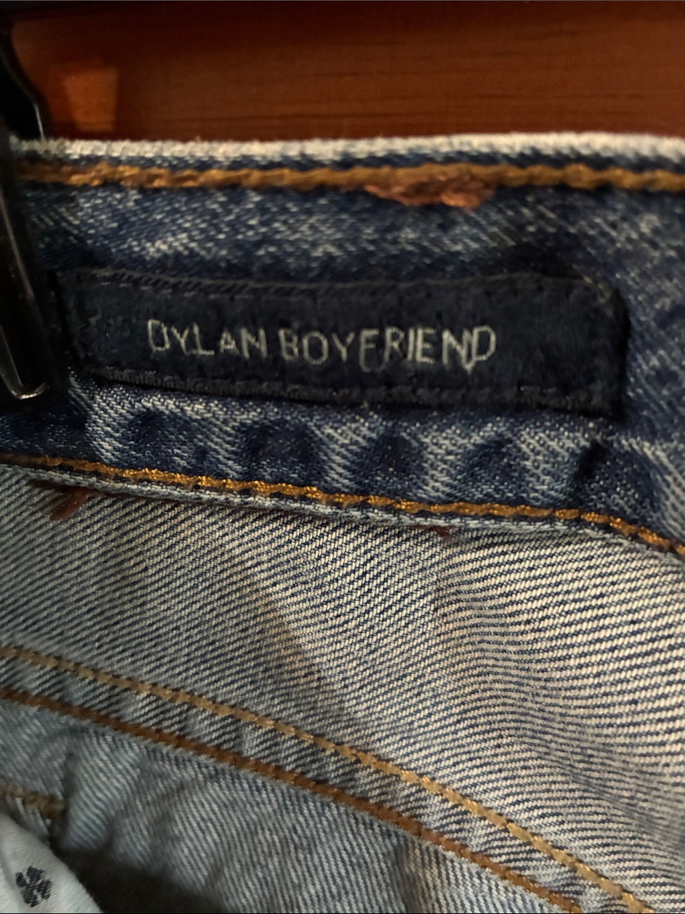 Lucky Brand Women's Dylan Boyfriend Jeans - Faded Blue Wash 0/25 - Picture 5 of 6